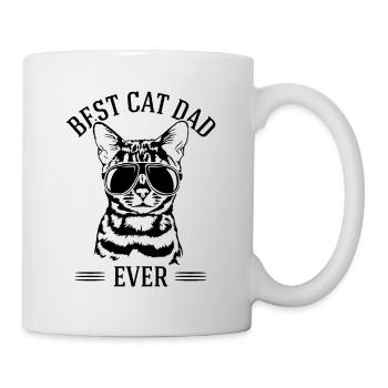Best Cat Dad Bengal Cat Bengalkatze Katze Wilsigns - Tasse - Weiß - Rechts