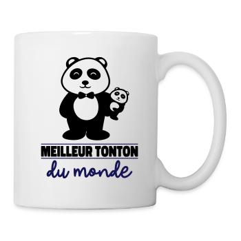 meilleur tonton du monde - Mug blanc - blanc - Droite