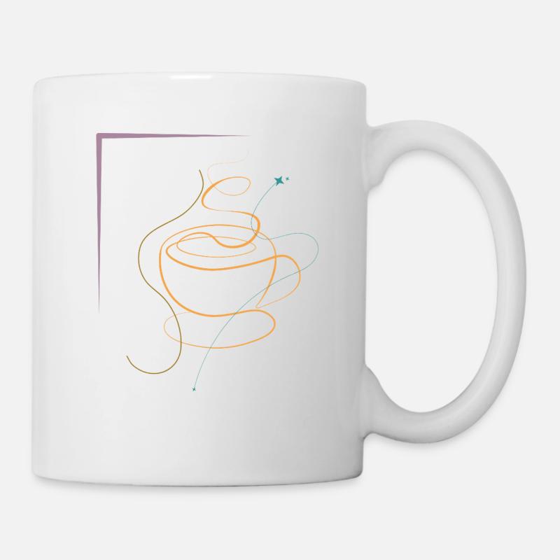 Minimal Elegance Tee – Less is More, Always - Tasse - Weiß