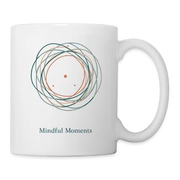 Achtsame Momente | Flow & Ruhe Design - Tasse - Weiß - Rechts