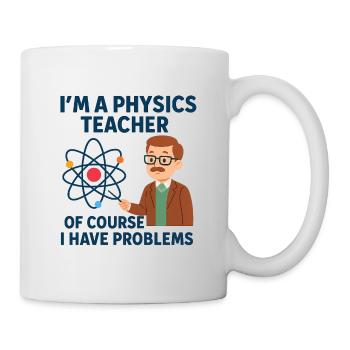 Physics Joke - Mug - white - Right