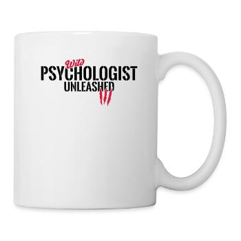 Wilder Psychologe entfesselt - Tasse - Weiß - Rechts