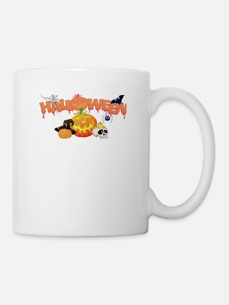 Halloween - Tasse - Weiß