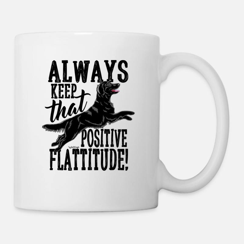 Flatti Always Positive B2 - Mug - white