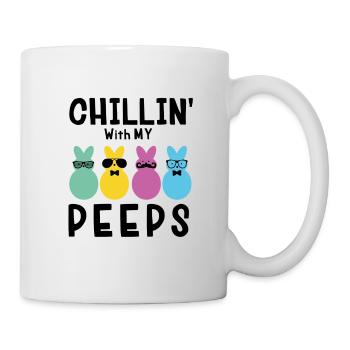 Cadeau de Pâques Pâques lapin de Pâques - Mug blanc - blanc - Droite