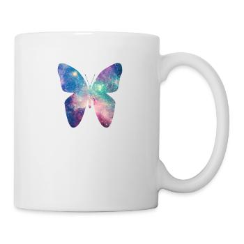 Motif cadeau univers papillon comme un univers - Mug blanc - blanc - Droite