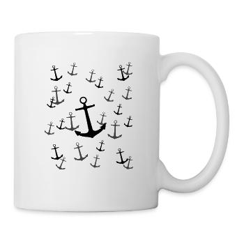 Maritime anchor - Mug - white - Right