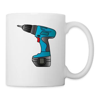 Cordless Screwdriver - Mug - white - Right