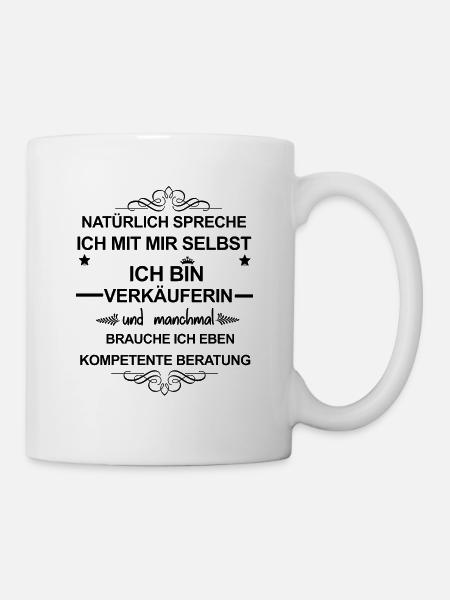 Beruf Verkäuferin - Tasse - Weiß