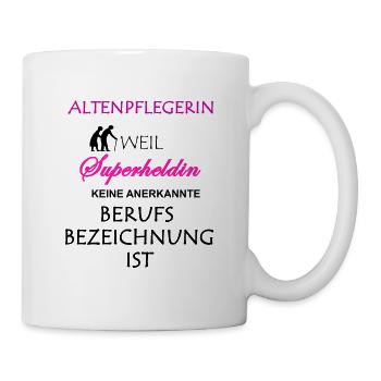 Altenpflegerin - Tasse - Weiß - Rechts
