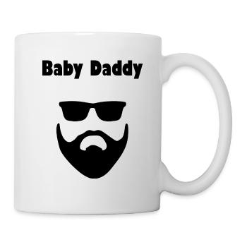Baby Daddy Beard Sunglasses Cool - Mug - white - Right