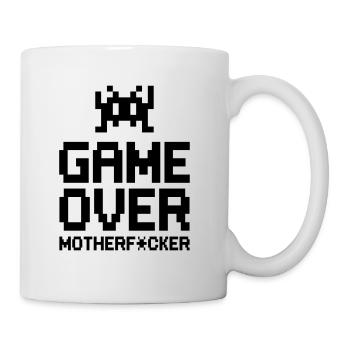 game over motherf*cker - Mug - white - Right