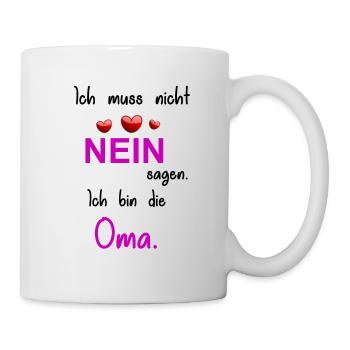 Grandma Saying Design - Mug - white - Right