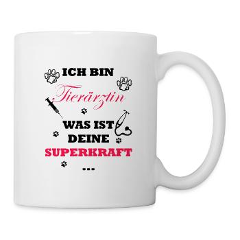 Tierärztin - Tasse - Weiß - Rechts