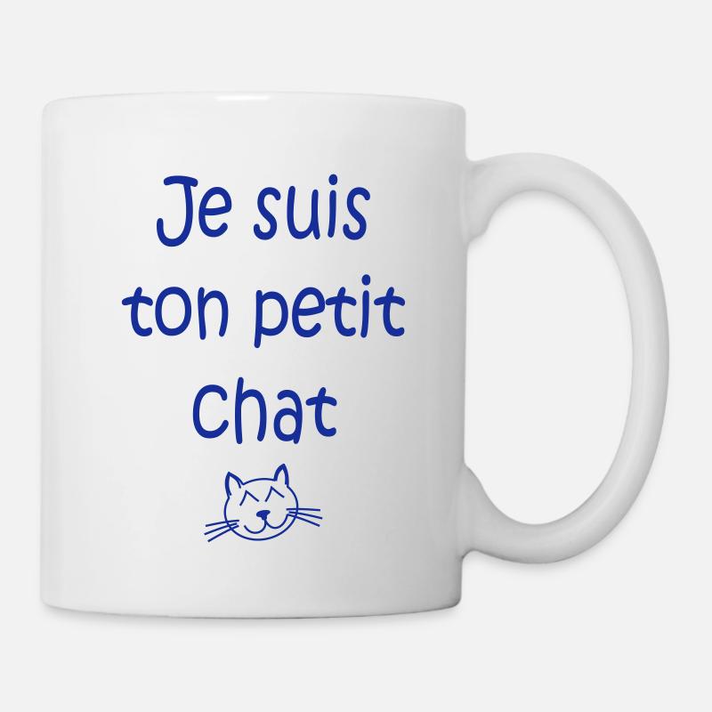 Je suis ton petit chat - Mug - white