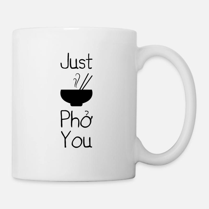 Juste Pho You - Mug blanc - blanc