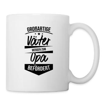 Grand papa grand-père - Mug blanc - blanc - Droite