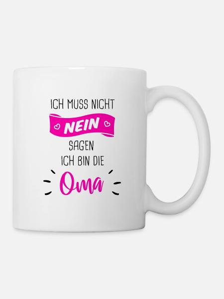 Oma Geschenk - Tasse - Weiß