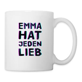 Anti Nazi Techno Spruch - Tasse - Weiß - Rechts