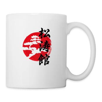 Karate Shotokan tree logo - Mug - white - Right