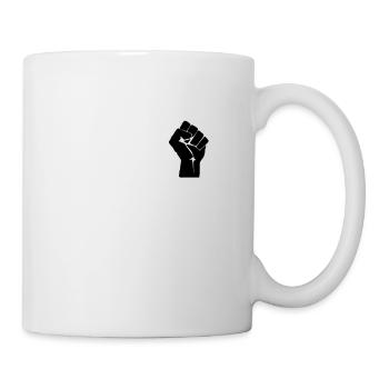 Black Lives Matter Faust - Mug blanc - blanc - Droite