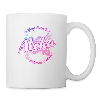 Aloha Paradise Vintage - Mug - white - Right