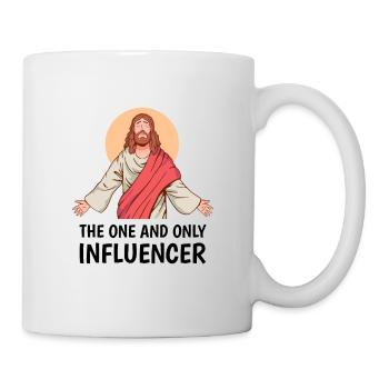 Jesus The One And Only Influncer - Mug - white - Right