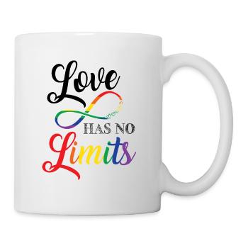 Love has no limits. Belle conception transgenre - Mug blanc - blanc - Droite