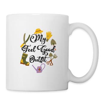 Jardin My Feel Good Outfit - Mug blanc - blanc - Droite