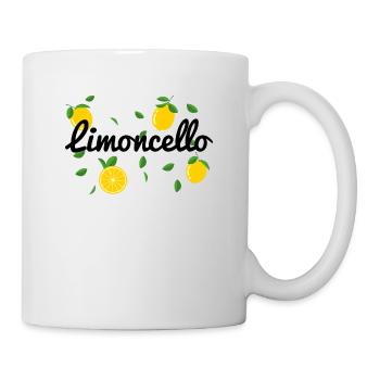 Limoncello Zitronen Italien Tequila Lemon Geschenk - Tasse - Weiß - Rechts
