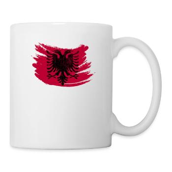 Kosova Albaner Adler Kosovo Albanien Geschenk - Tasse - Weiß - Rechts