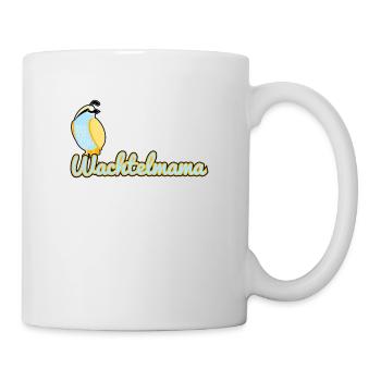 Wachtelmama Wachtel Tierzucht Landwirtschaft Bauer - Tasse - Weiß - Rechts