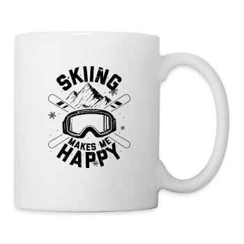 Skiing | Ski skier skier après-ski gift - Mug - white - Right