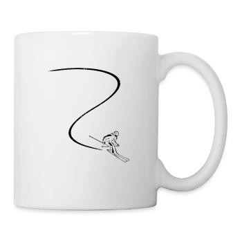 Skier | Ski Skier Skiing Winter Gifts - Mug - white - Right