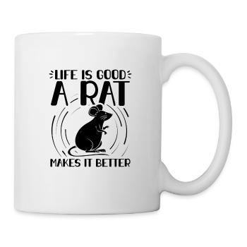 Rat Pet | Rodents Rats Animals Gifts - Mug - white - Right