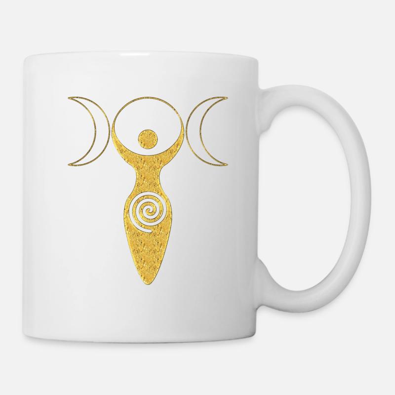 Dreifach Göttinnen Mond Mutter Der Erde 3 - Tasse - Weiß