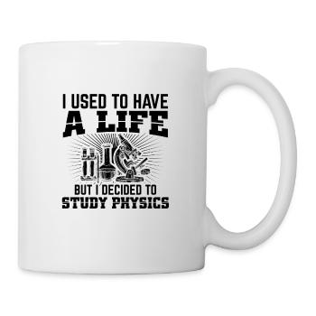 Physics Students | Study Physicist Gift Ideas - Mug - white - Right
