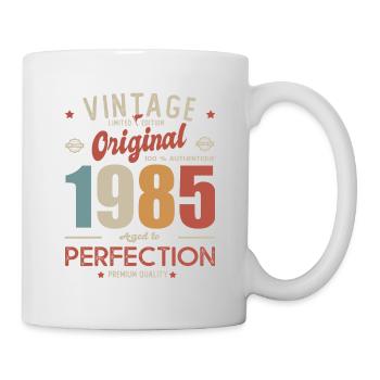 1985 Birthday Vintage Born 1985 - Mug - white - Right