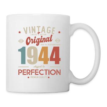 vintage original 1944 born in birthday 77 years - Mug - white - Right