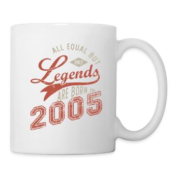 Legends are born in 2005 born in birthday 17 years - Mug - white - Right