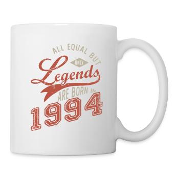 Jahrgang 1994, Jubiläum 1994 - Tasse - Weiß - Rechts