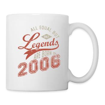 Legends are born in 2006 né en anniversaire 16 ans - Mug blanc - blanc - Droite