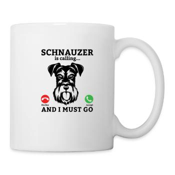 Schnauzer Chien Miniature Schnauzer Géant Schnauzer - Mug blanc - blanc - Droite