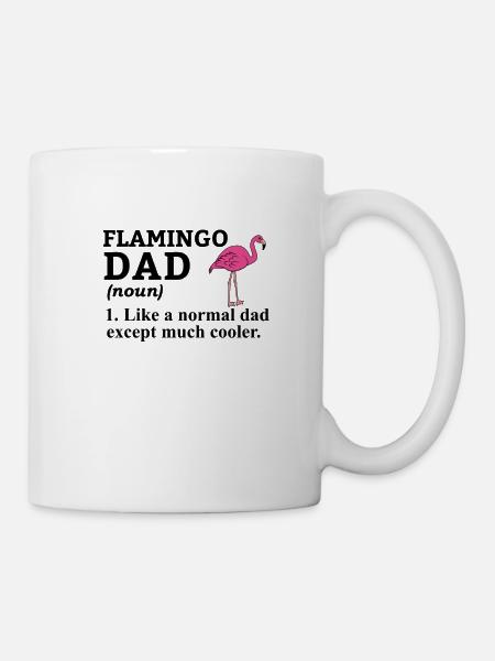 Flamingo Pink Flamingo Flamingo Gift - Mug - white