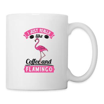 Flamingo Pink Flamingo Flamingo Gift - Mug - white - Right