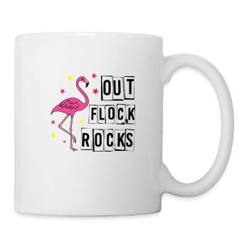 Flamingo Pink Flamingo Flamingo Geschenk - Tasse - Weiß - Rechts