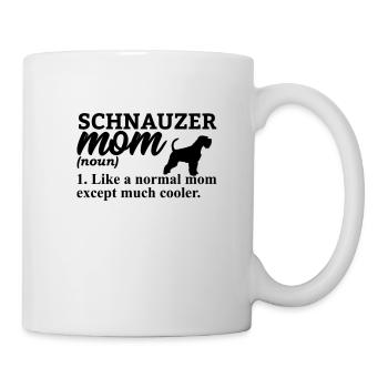 Schnauzer Chien Miniature Schnauzer Géant Schnauzer - Mug blanc - blanc - Droite