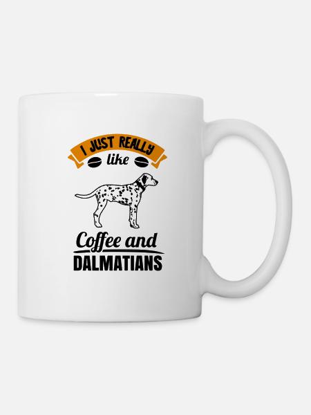 Dalmatiner Hund GeschenkFür Dalmatiner Besitzer - Tasse - Weiß