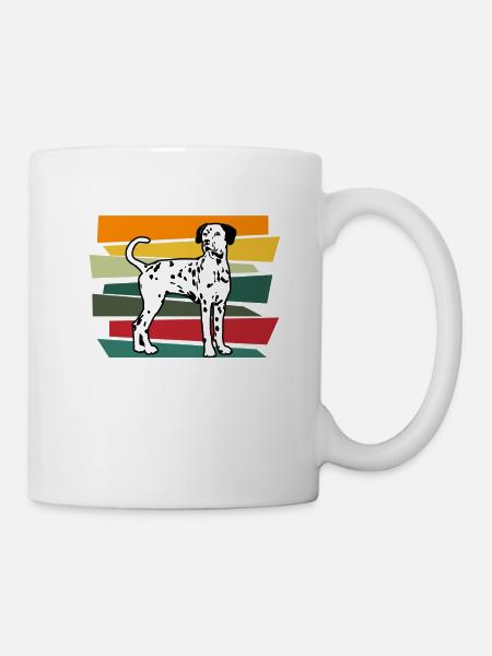 Dalmatiner Hund GeschenkFür Dalmatiner Besitzer - Tasse - Weiß