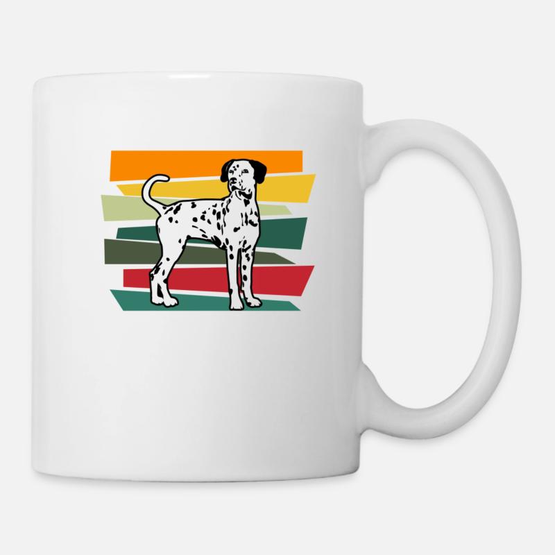 Dalmatiner Hund GeschenkFür Dalmatiner Besitzer - Tasse - Weiß